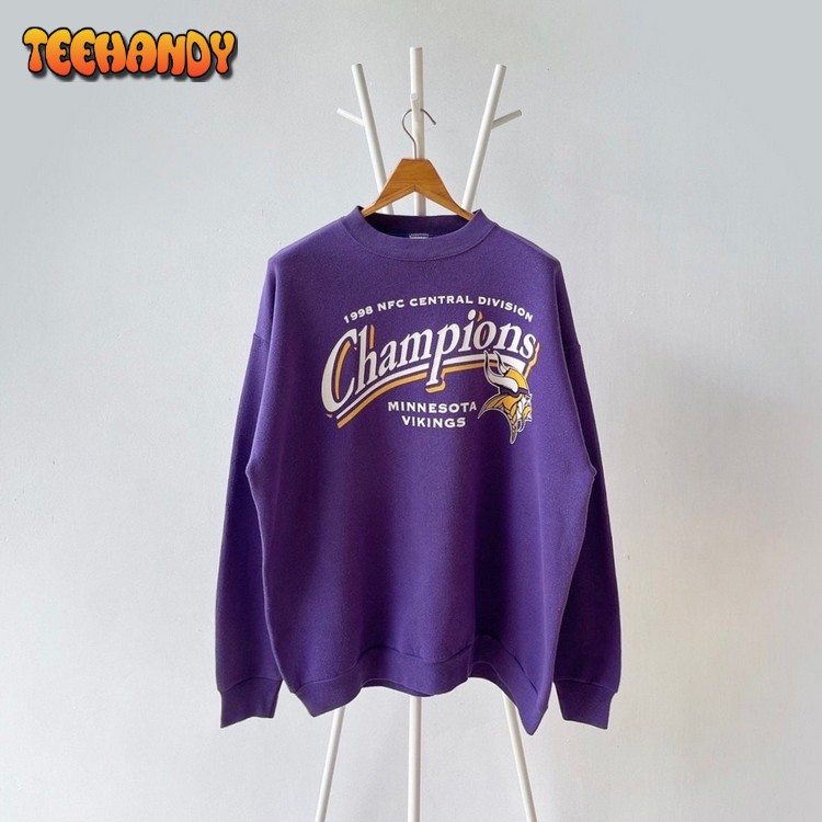 90s Minnesota Vikings NFL T Shirt Sweatshirt