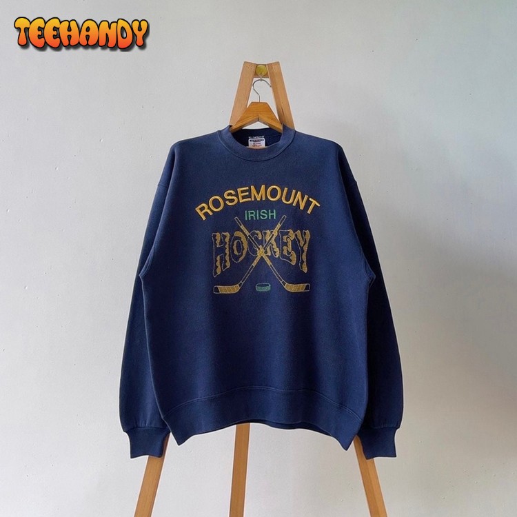 90s Rosemount Irish Hockey Athletic T Shirt Sweatshirt