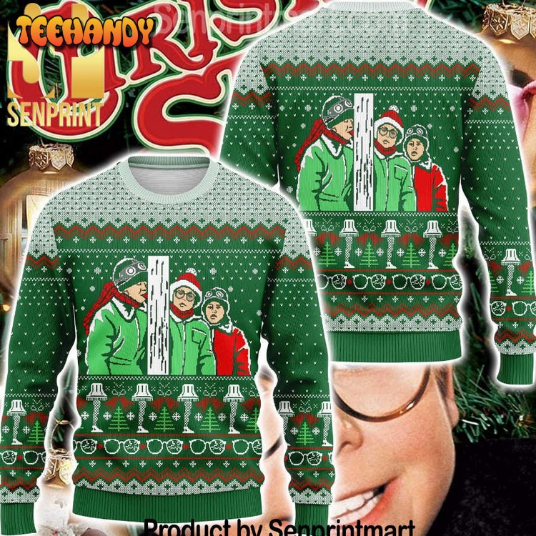 A Christmas Story Gift Ideas Pattern Ugly Wool Sweater