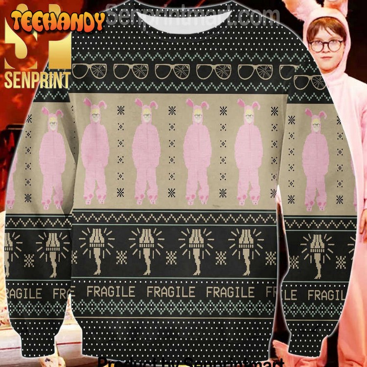 A Christmas Story Xmas Gifts Full Printed Knitting Pattern Ugly Sweater