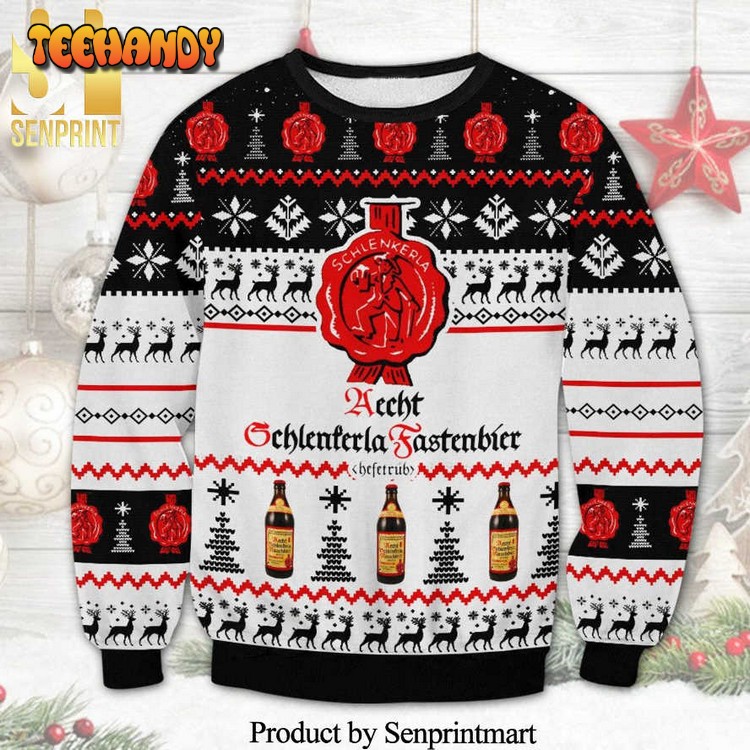 Aecht Schlenkerla Rauchbier Urbock Beer Knitted Ugly Sweater