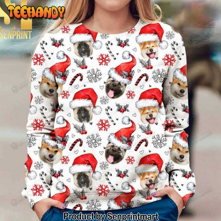 Akita Xmas Decor For Christmas Gifts Christmas Ugly Sweater