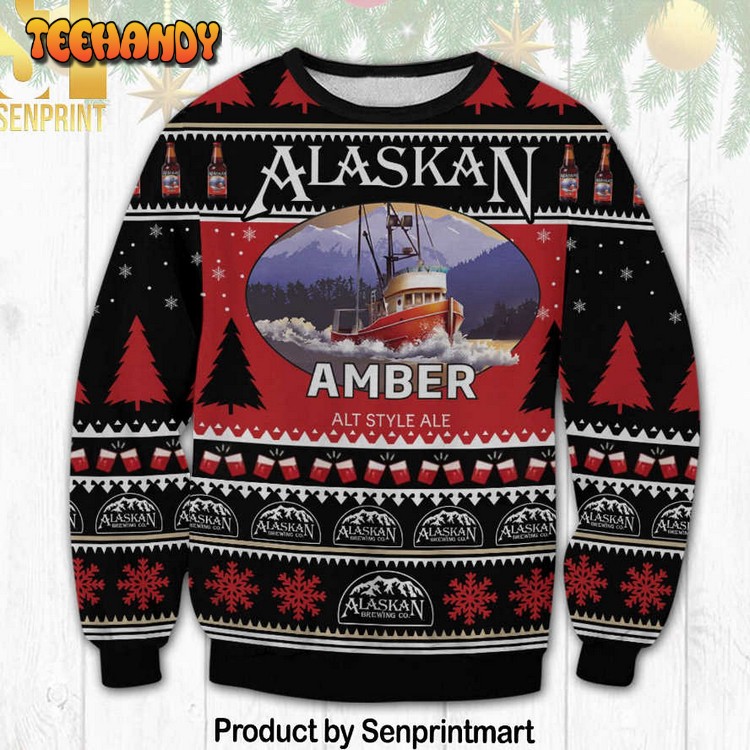 Alaskan Amber For Christmas Gifts Ugly Christmas Wool Sweater