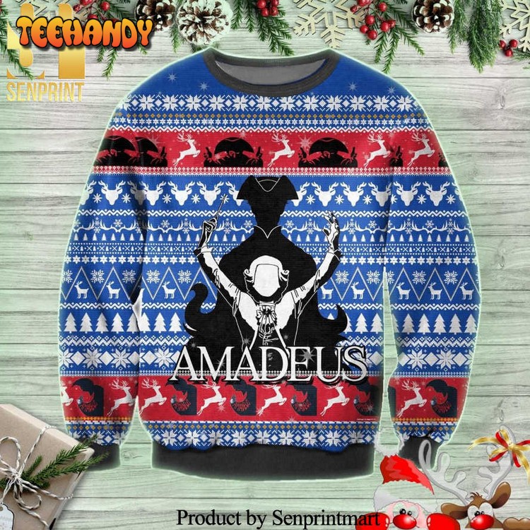 Amadeus Movie Knitted Ugly Christmas Sweater