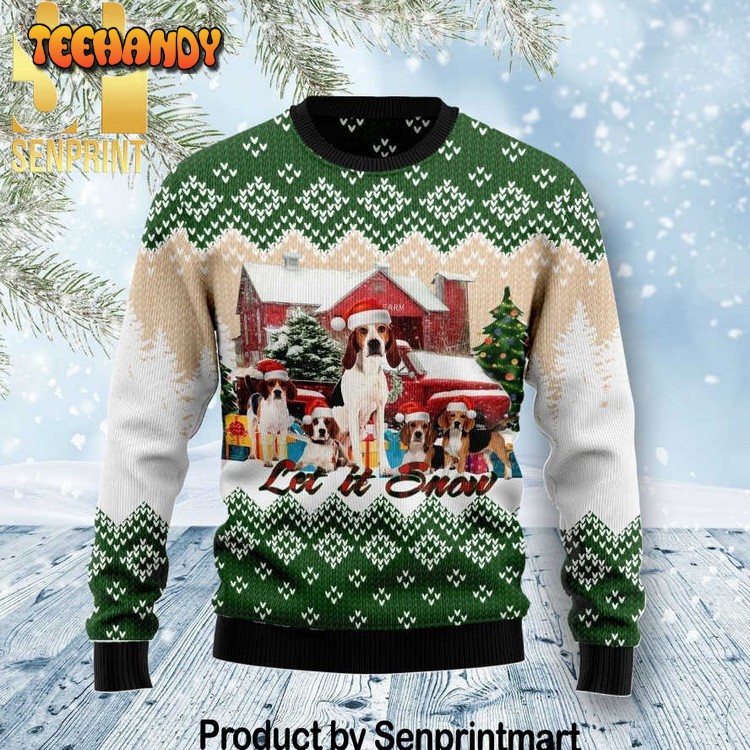 Let it snow ugly christmas sweater hotsell