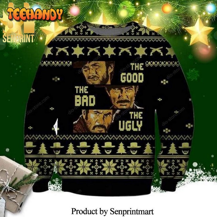 Angel Eyes Tuco The Good The Bad And The Ugly Sweater