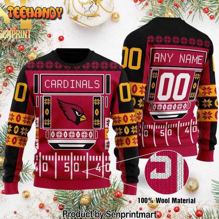 Arizona Cardinals NFL For Christmas Gifts 3D Printed Ugly Sweater