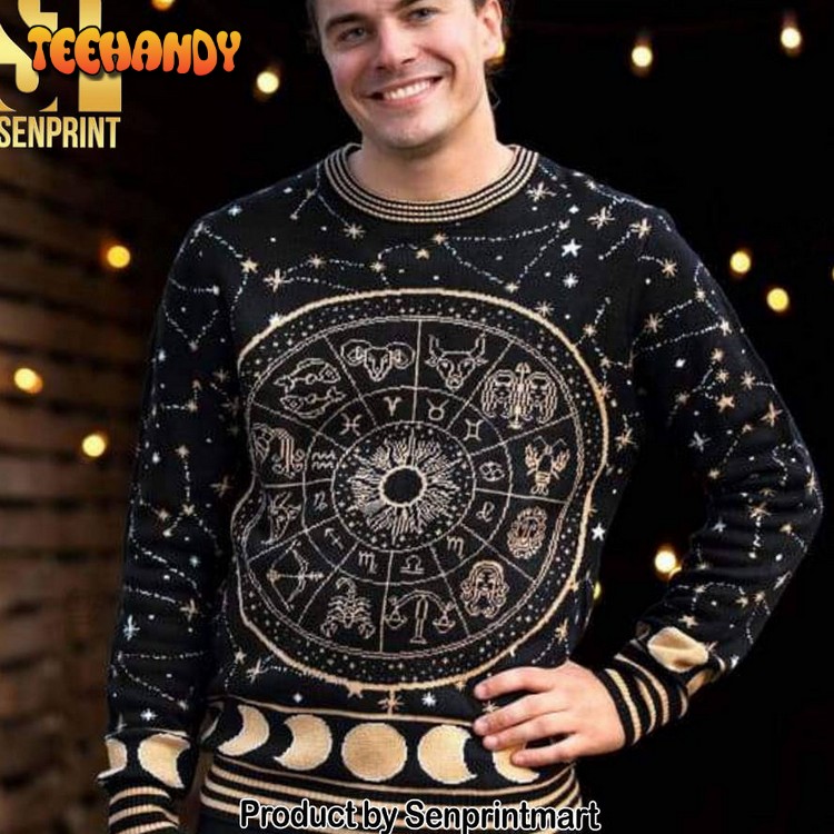 Astrology Signs Halloween For Christmas Gifts 3D Sweater