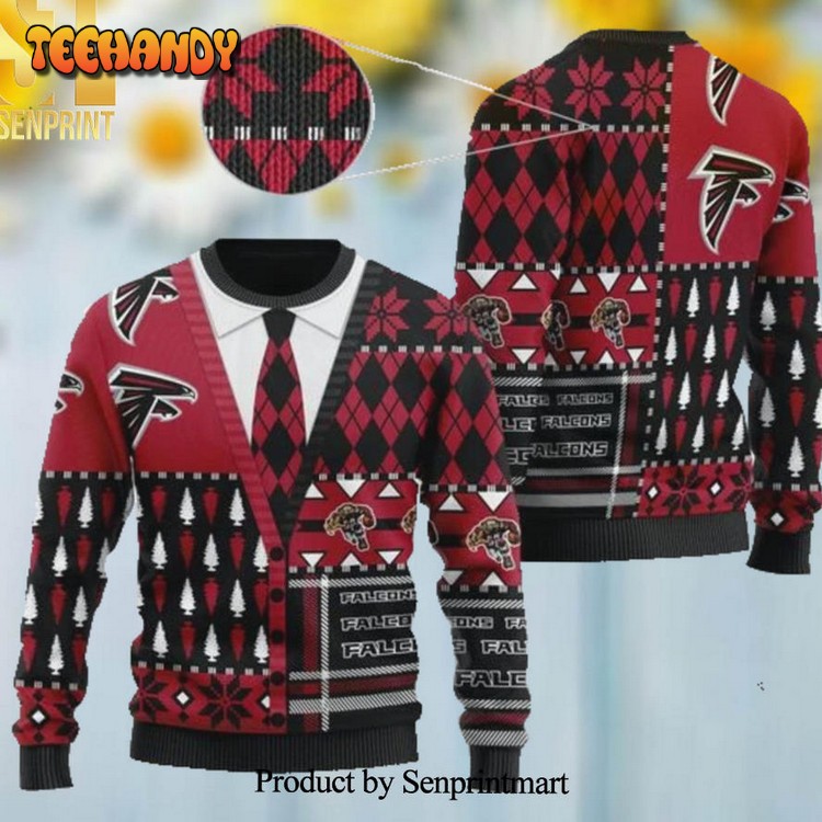 Atlanta Falcons NFL American Football Team Cardigan Sweater