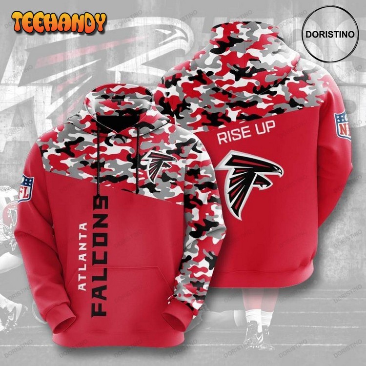 Atlanta Falcons V2 Awesome 3D Hoodie