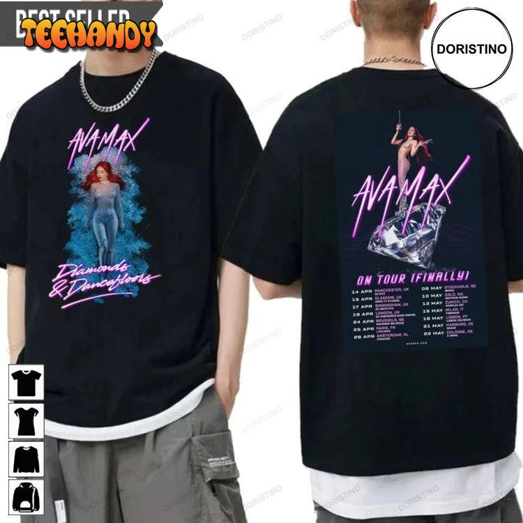 Ava Max Diamonds And Dancefloors 2023 Tour Unisex Awesome Shirts