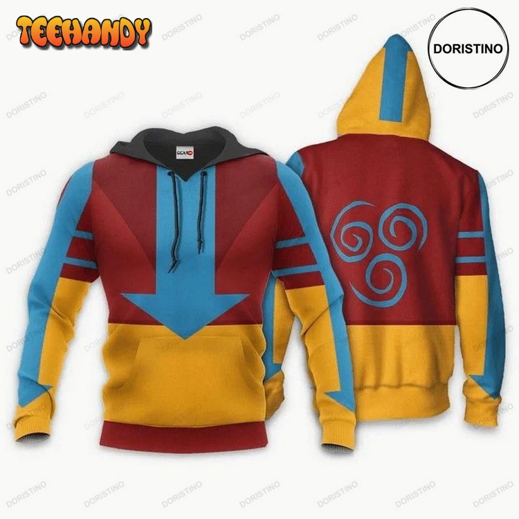 Avatar The Last Airbender Air Nation Limited Edition 3d Hoodie