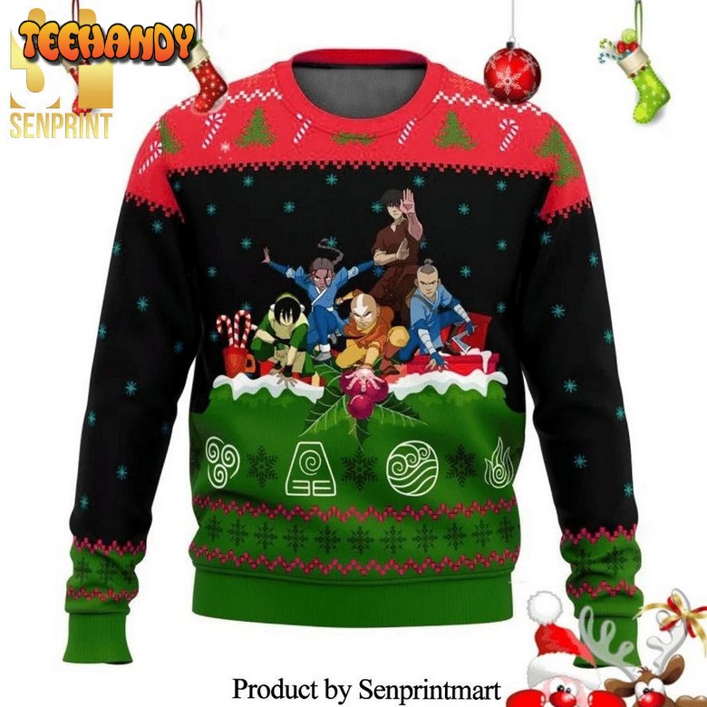 Avatar The Last Airbender Knitted Ugly Christmas Sweater 2