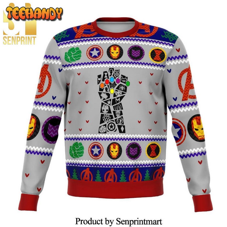 Avengers Gauntlet Premium Knitted Ugly Christmas Sweater