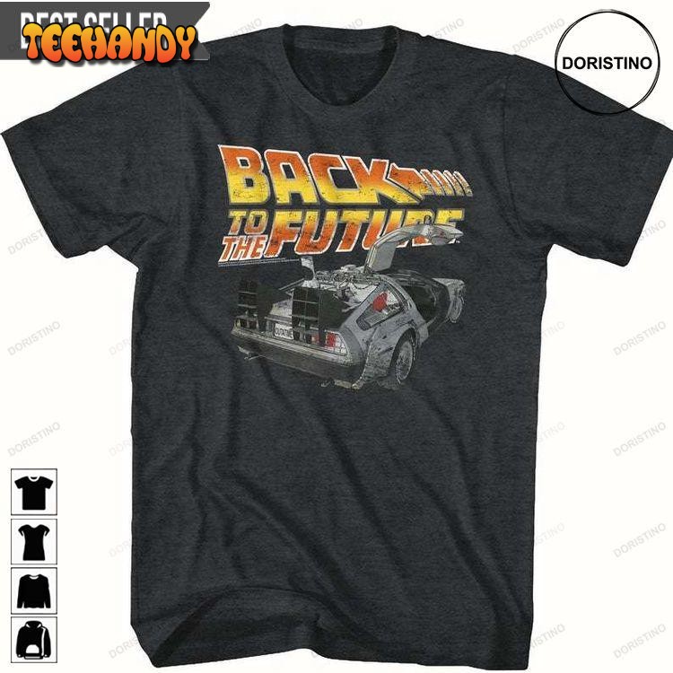 Back To The Future Delorean Movie T Shirt Sweatshirt