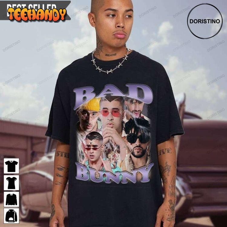 Bad Bunny Bootleg Short Sleeve Doristino T Shirt Sweatshirt