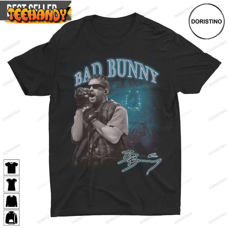 Bad Bunny Living Tour Concert Doristino T Shirt Sweatshirt