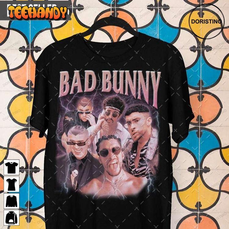 Bad Bunny Vintage Fan Doristino Trending T Shirt Sweatshirt