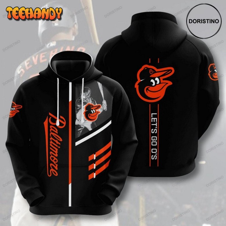 Baltimore Orioles 3d v2 Limited Edition 3d Hoodie