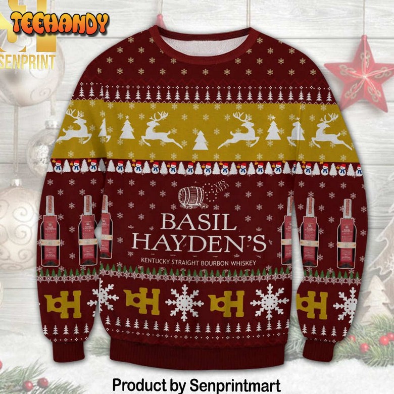 Basil Hayden Kentucky Straight Bourbon Whiskey Ugly Sweater