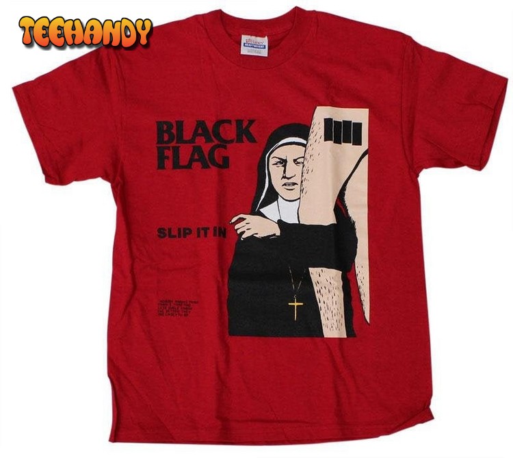 Black Flag Slip It In T-Shirt