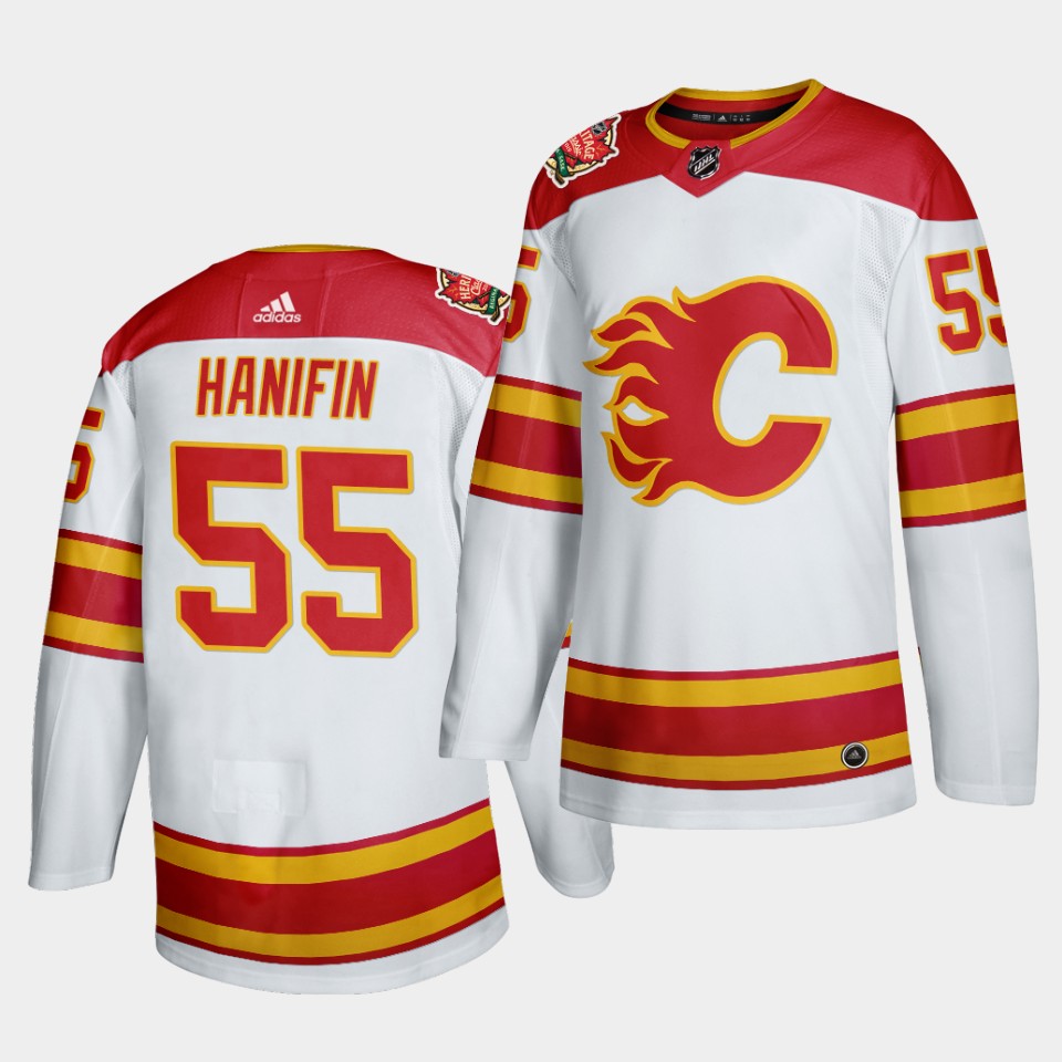 Calgary Flames Noah Hanifin Heritage Classic Jersey