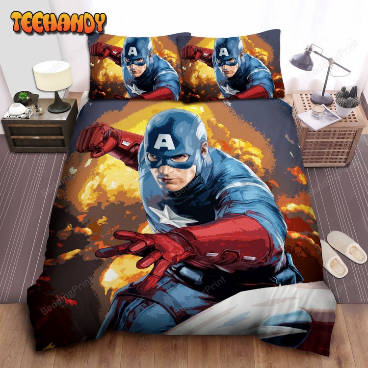 Captain America Bed Sheets Duvet Cover Bedding Sets