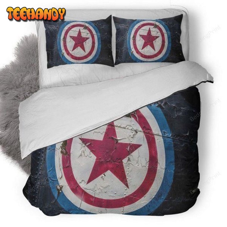 Captain America Duvet Cover Bedding Set