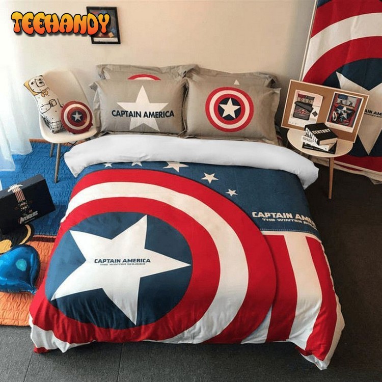 Captain America Luxury Bedding Set