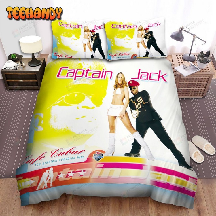 Captain Jack Band Album Cafe Cubar Comforter Bedding Sets