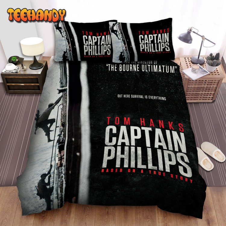 Captain Phillips Movie Poster 1 Spread Comforter Bedding Sets