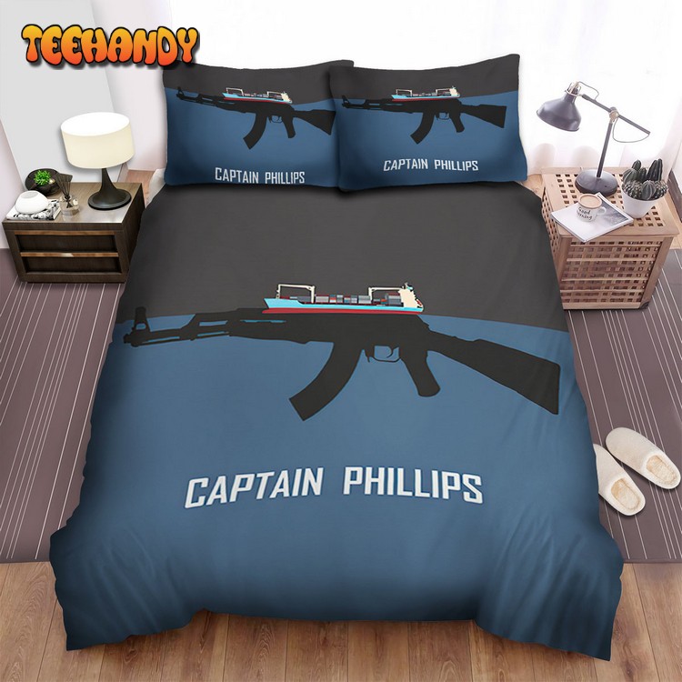 Captain Phillips Movie Poster 3 Spread Comforter Bedding Sets