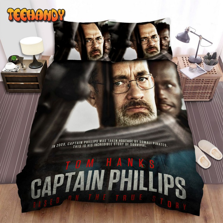 Captain Phillips Tom Hanks Poster Spread Comforter Bedding Sets