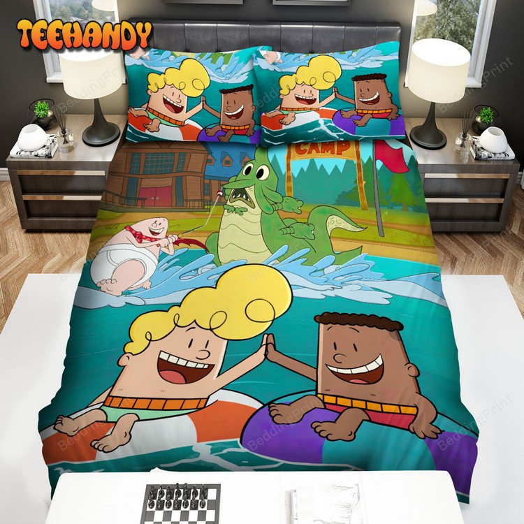 Captain Underpants Season 3 Poster Duvet Cover Bedding Sets