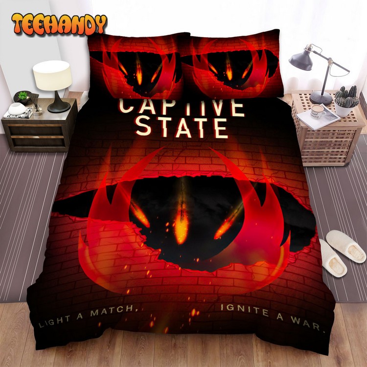 Captive State (2019) Movie Digital Art 6 Spread Comforter Bedding Sets