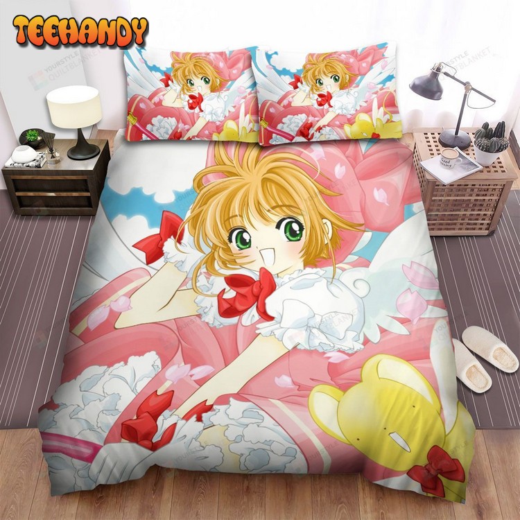 Cardcaptor Sakura Flying With Cerberus Anime Manga Bedding Sets