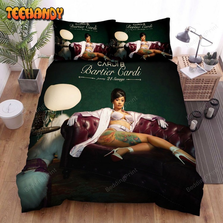 Cardi B Bartier Cardi Feat 21 Savage Duvet Cover Bedding Sets