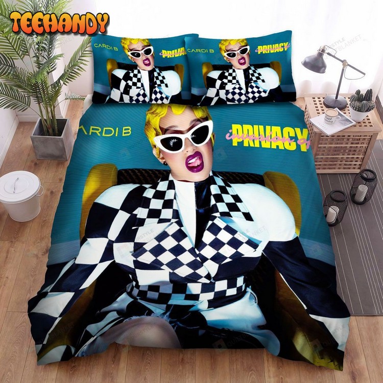 Cardi B Privacy Invasion Album Spread Comforter Bedding Sets