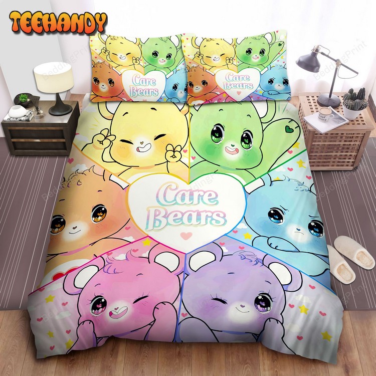 Care Bears Bed Sheets Duvet Cover Bedding Sets