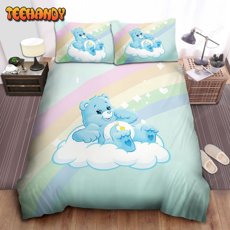 Care Bears Bedtime Bear On The Cloud Duvet Cover Bedding Sets