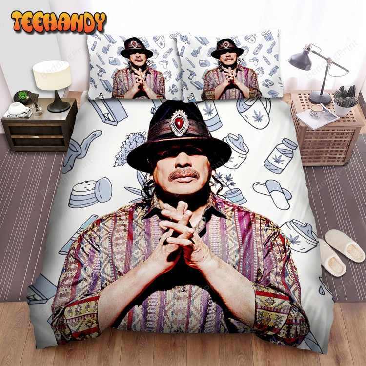 Carlos Santana Bed Sheets Spread Duvet Cover Bedding Sets