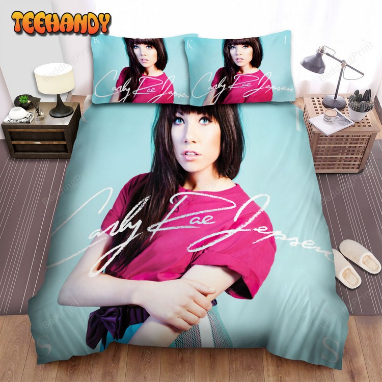 Carly Rae Jepsen Kiss Album Cover Bed Sheets Duvet Cover Bedding Sets