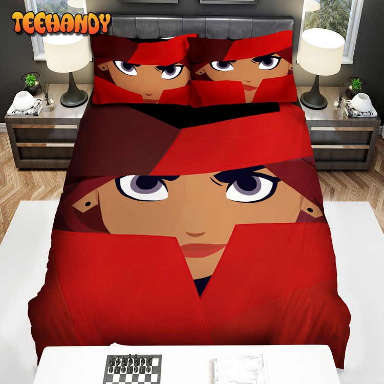 Carmen Sandiego The Main Poster Spread Duvet Cover Bedding Sets