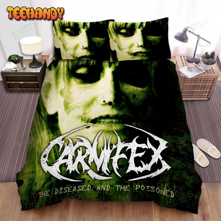 Carnifex Music The Diseased And The Poisoned Album Cover Bedding Sets