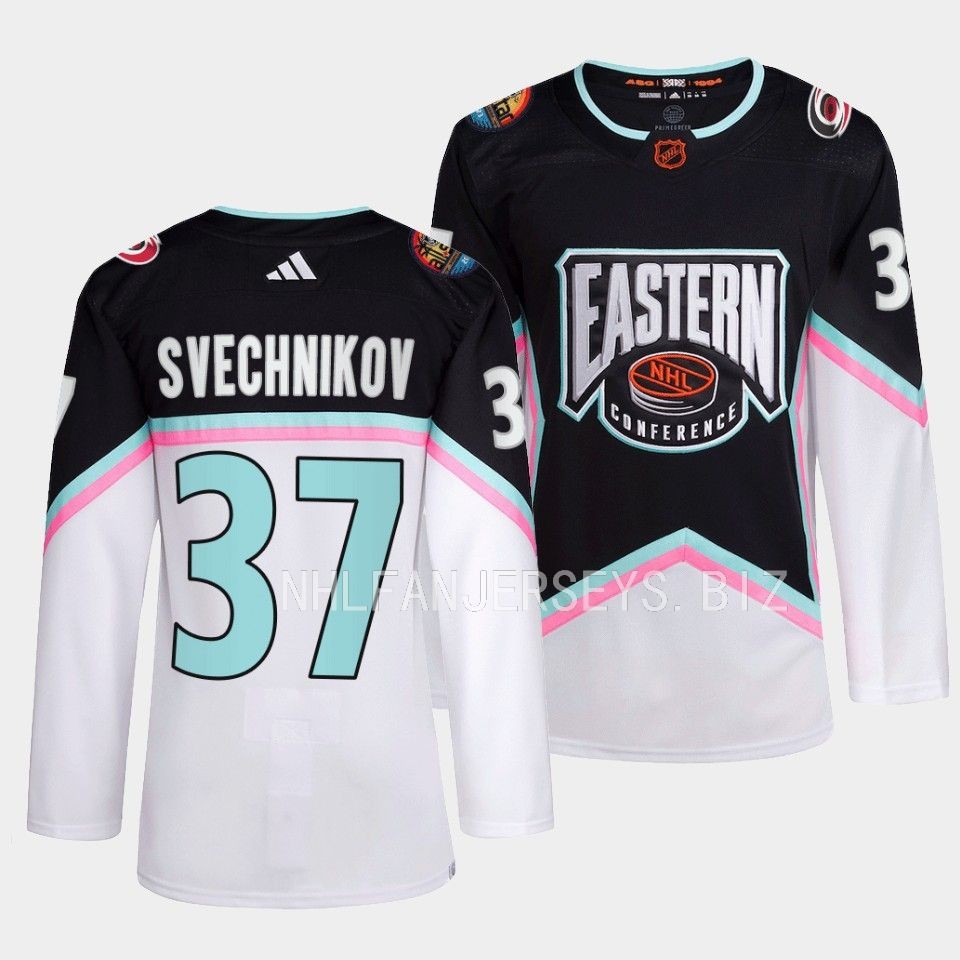 Carolina Hurricanes Andrei Svechnikov 2023 NHL All-Star Black Jersey