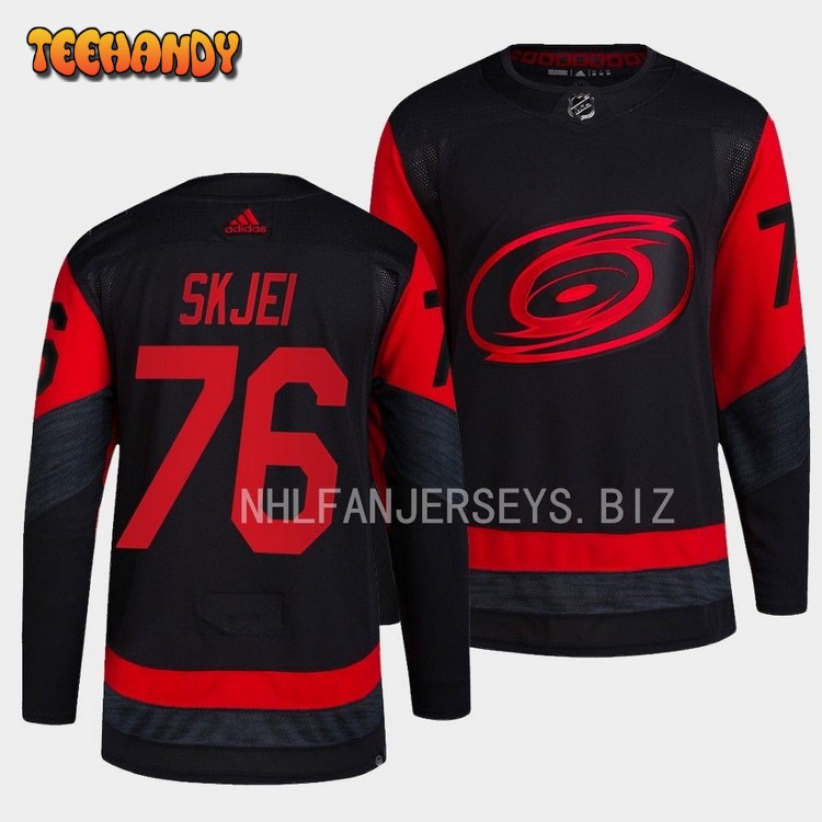 Carolina Hurricanes Brady Skjei 2023 Stadium Series Black Jersey