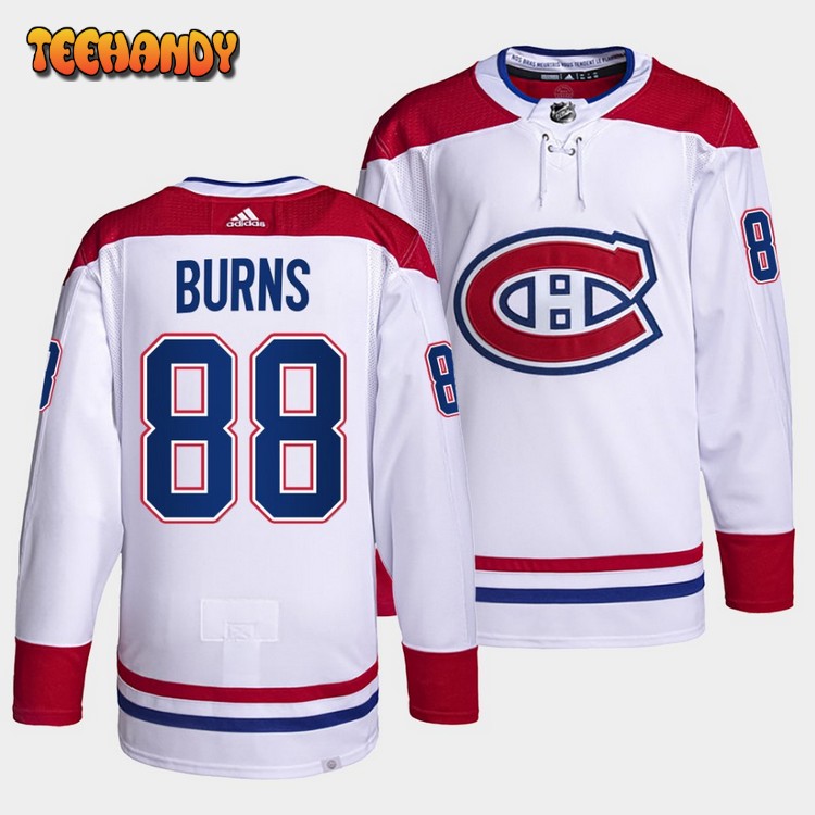 Carolina Hurricanes Brent Burns 2022-23 Away White Jersey