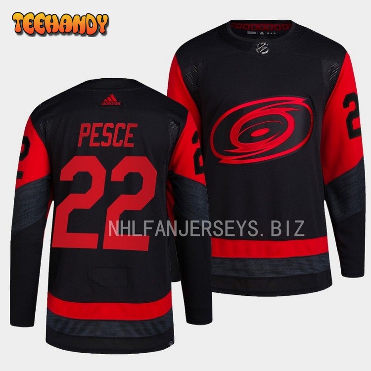 Carolina Hurricanes Brett Pesce 2023 Stadium Series Black Jersey