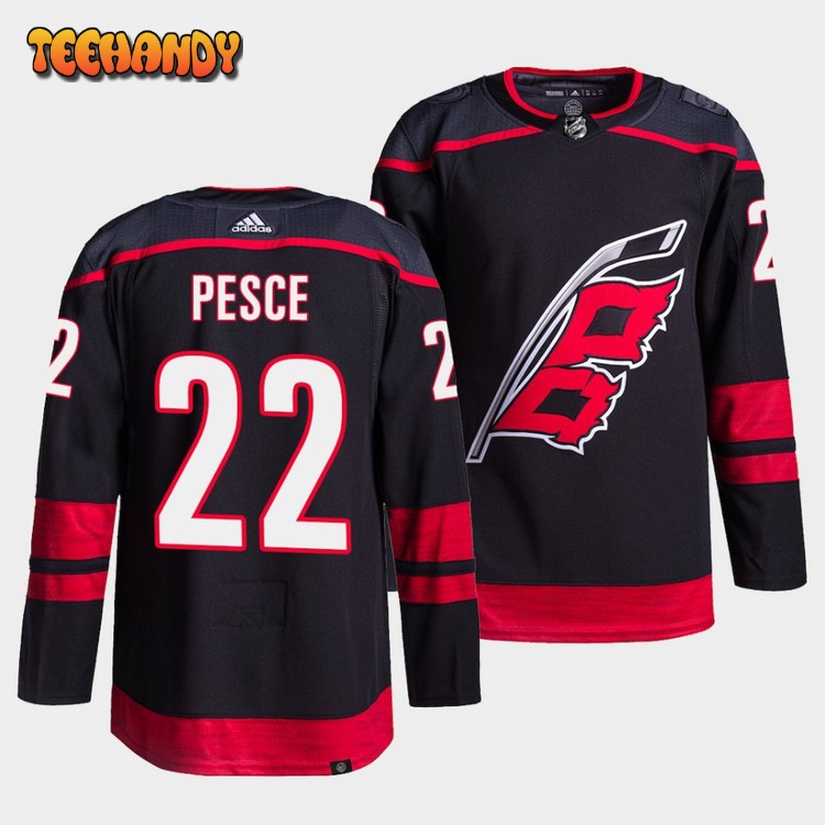 Carolina Hurricanes Brett Pesce Alternate Black Jersey