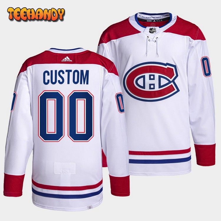 Carolina Hurricanes Custom 2022-23 Away White Jersey